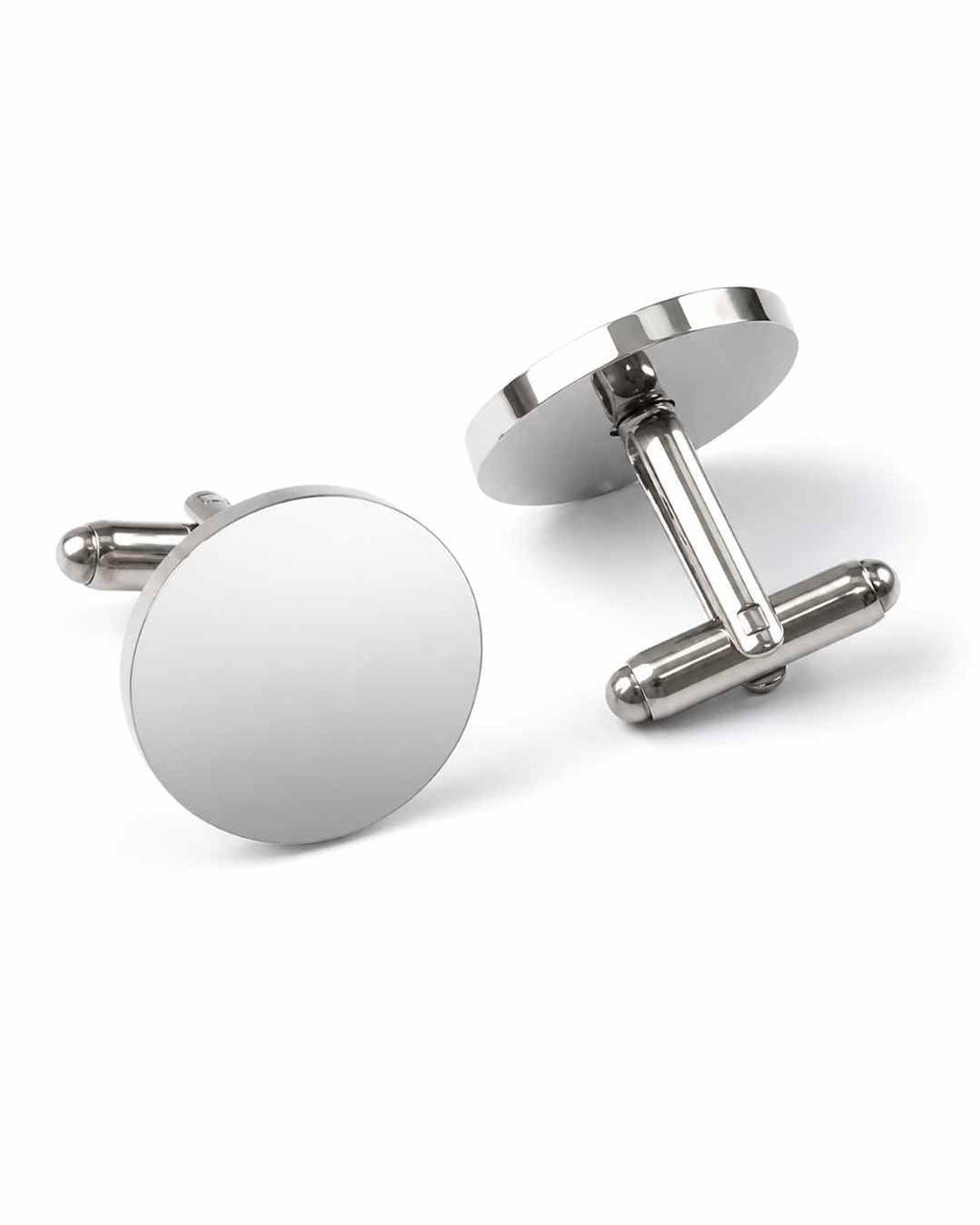 Modern Circle Cuff Links