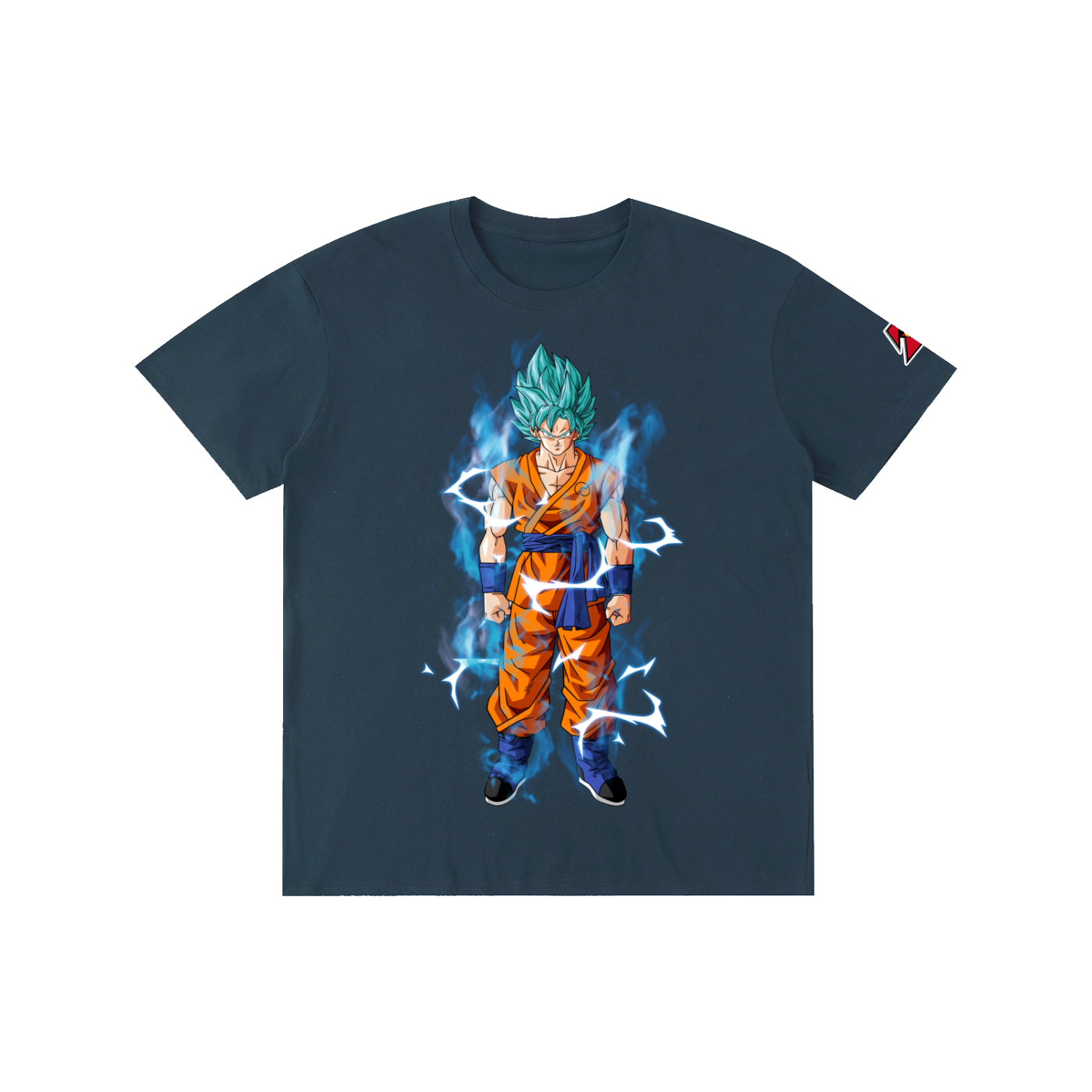 Dragonball Z Goku Super Saiyan Blue Pure Cotton Unisex T-Shirt