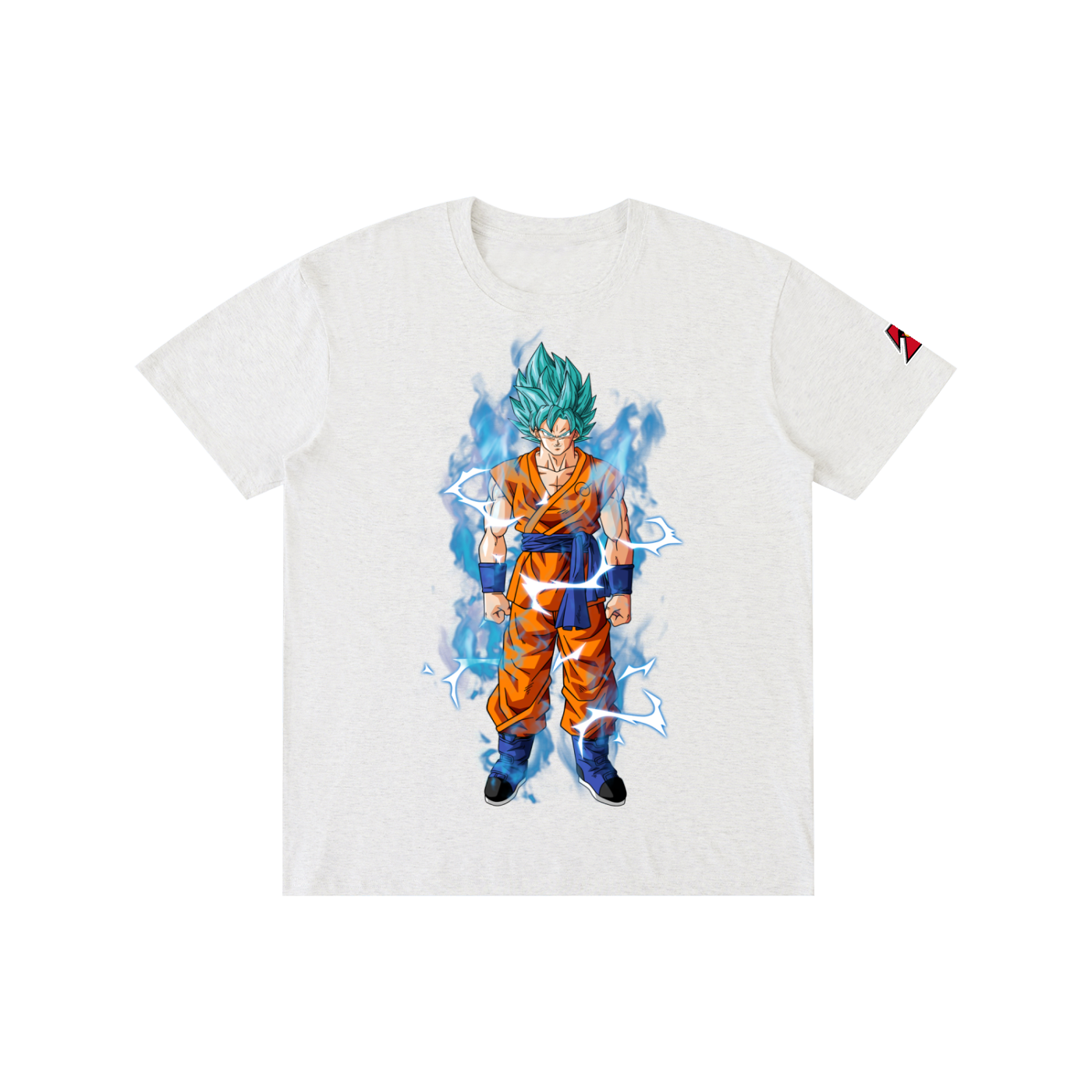 Dragonball Z Goku Super Saiyan Blue Pure Cotton Unisex T-Shirt