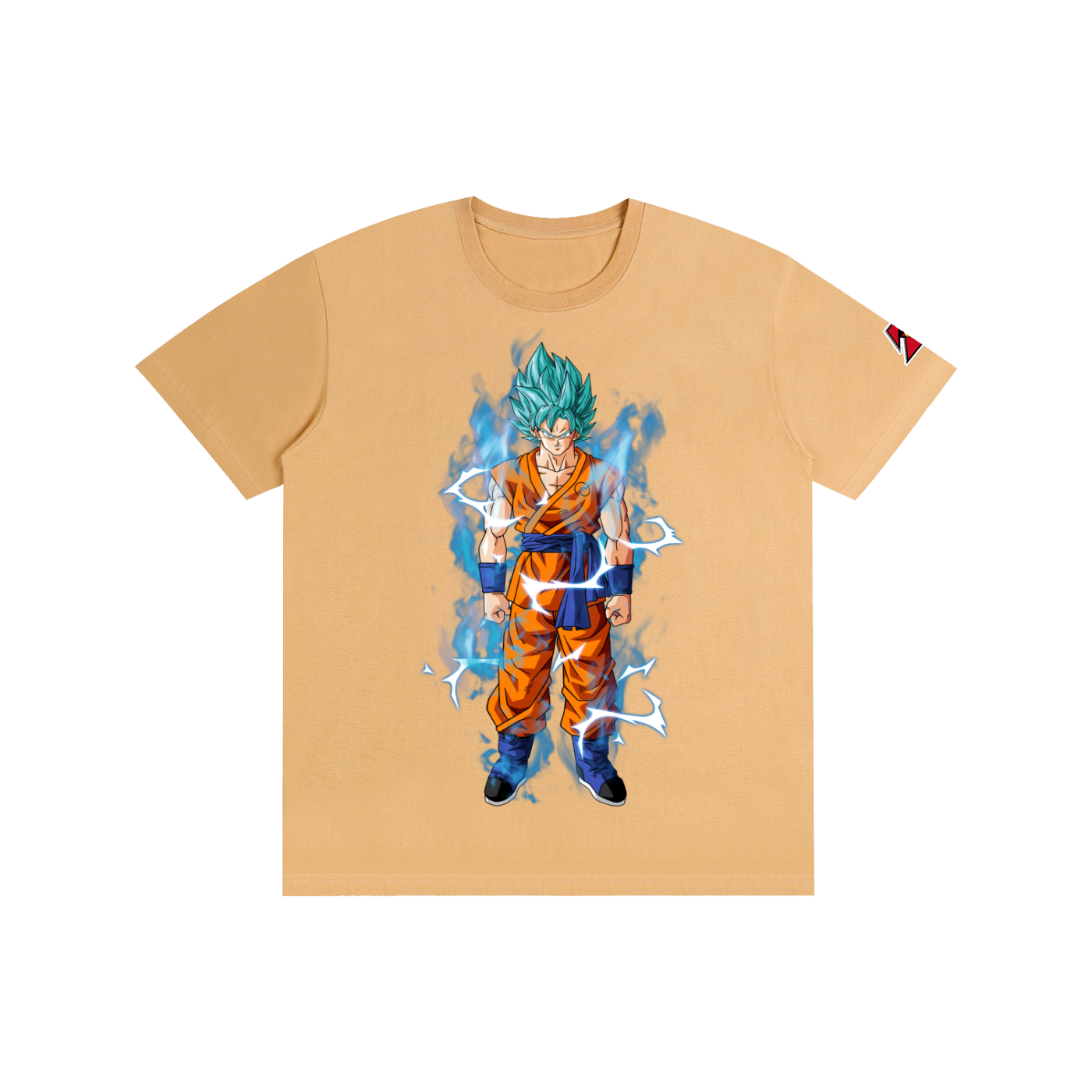 Dragonball Z Goku Super Saiyan Blue Pure Cotton Unisex T-Shirt