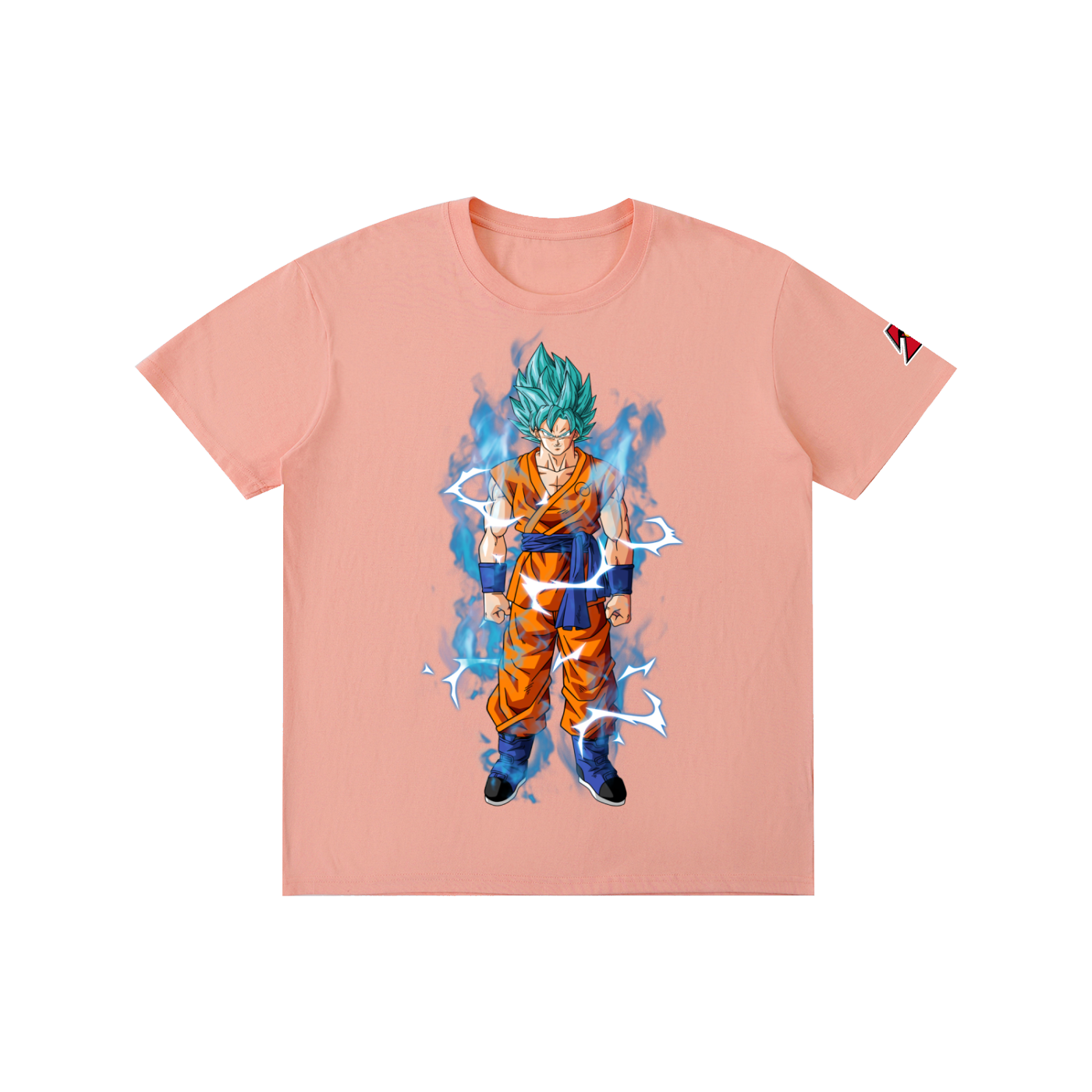 Dragonball Z Goku Super Saiyan Blue Pure Cotton Unisex T-Shirt