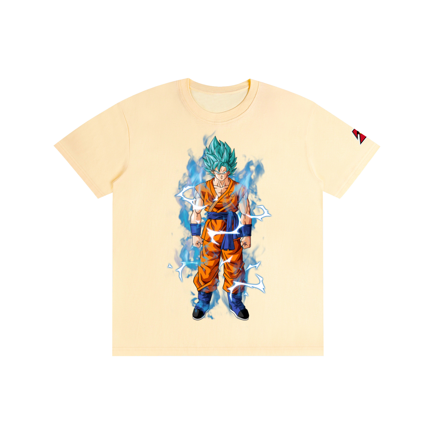 Dragonball Z Goku Super Saiyan Blue Pure Cotton Unisex T-Shirt