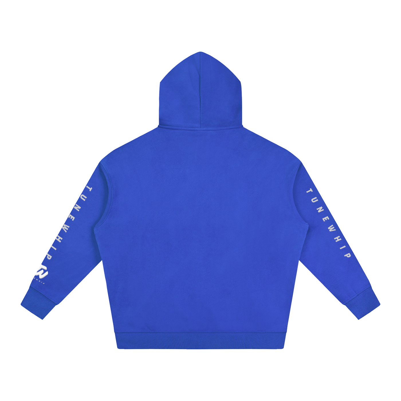 "TUNEWHIP" Oversize Fleeced Hoodie