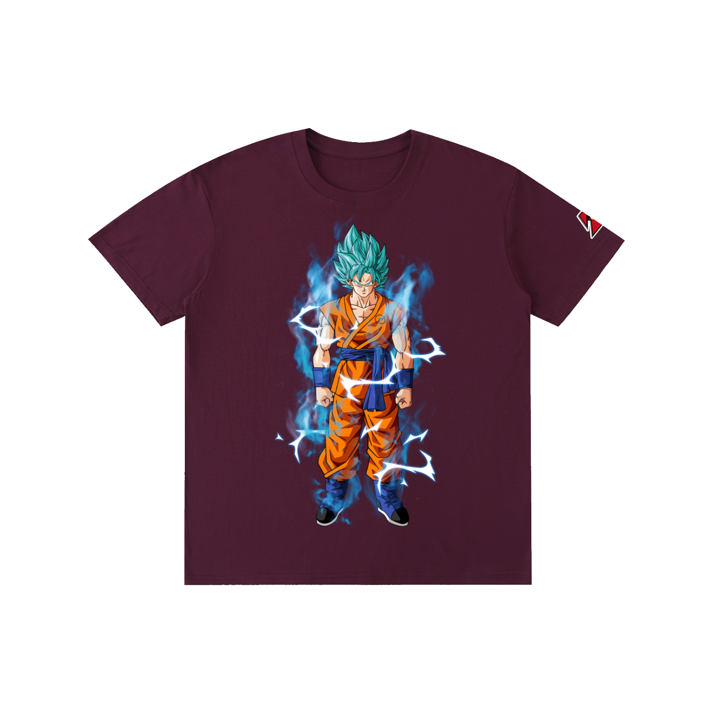 Dragonball Z Goku Super Saiyan Blue Pure Cotton Unisex T-Shirt