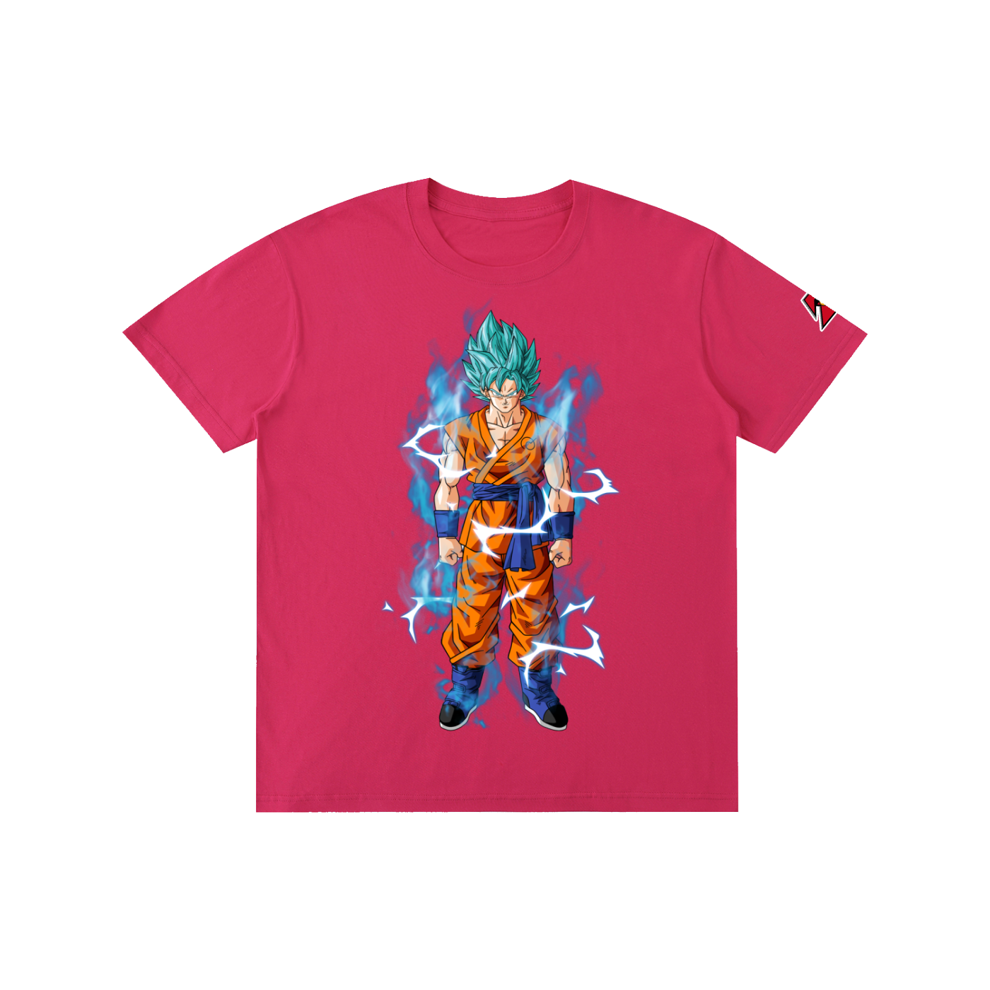 Dragonball Z Goku Super Saiyan Blue Pure Cotton Unisex T-Shirt