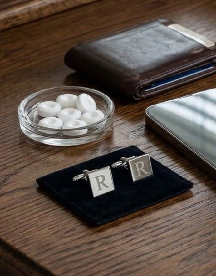 Modern Square Cuff Links