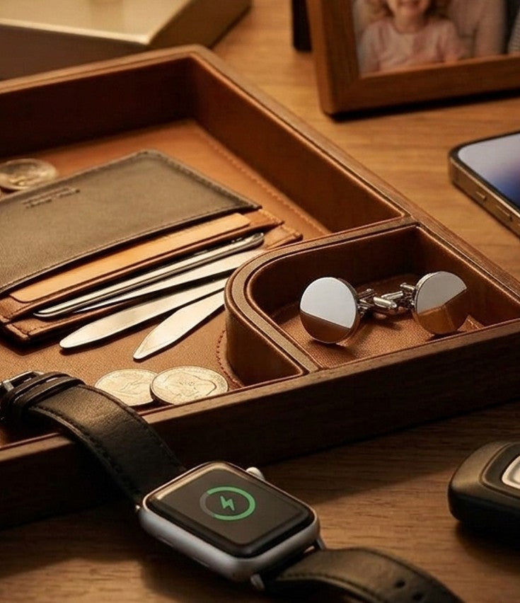 Modern Circle Cuff Links