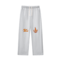 Contrast-Stitched Fleece Sweatpants