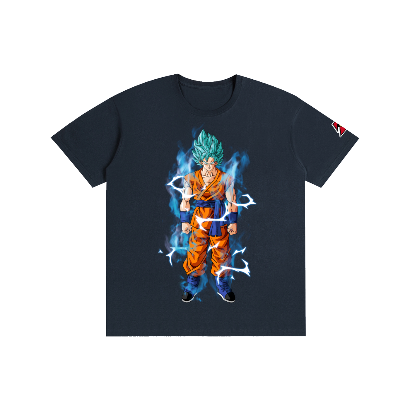 Dragonball Z Goku Super Saiyan Blue Pure Cotton Unisex T-Shirt