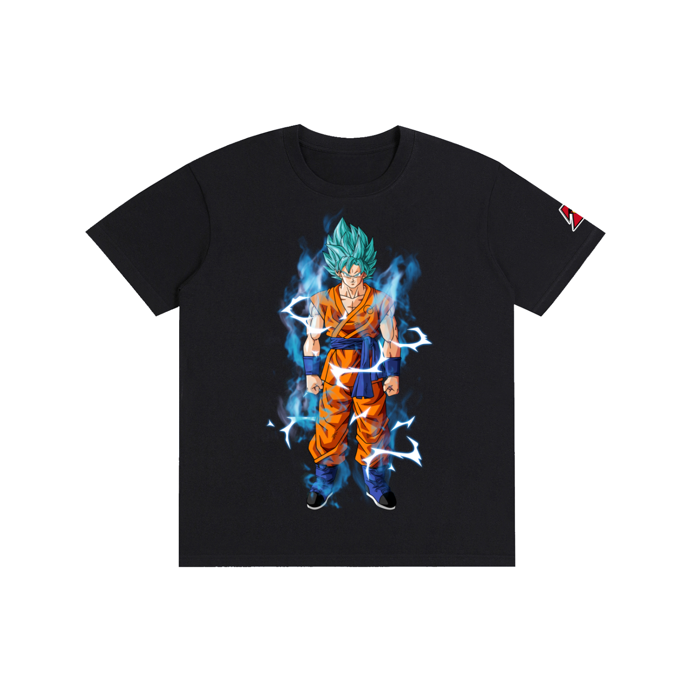 Dragonball Z Goku Super Saiyan Blue Pure Cotton Unisex T-Shirt
