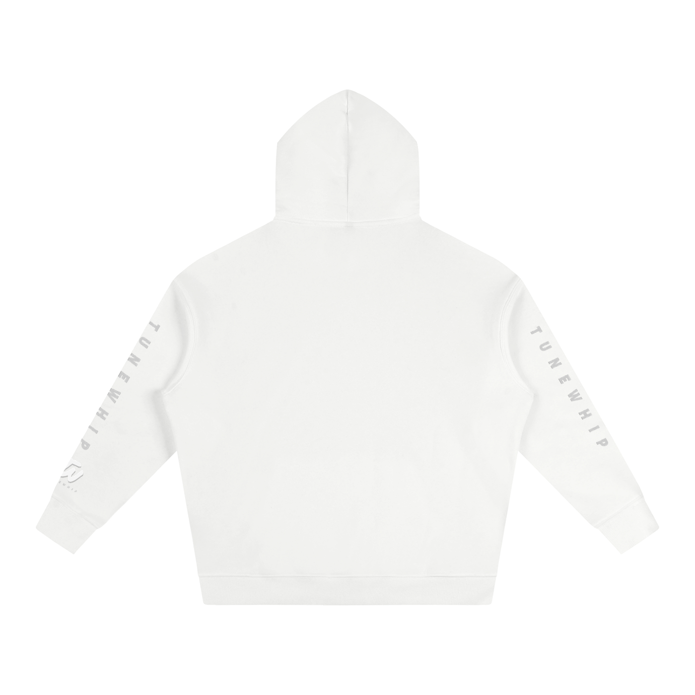 "TUNEWHIP" Oversize Fleeced Hoodie