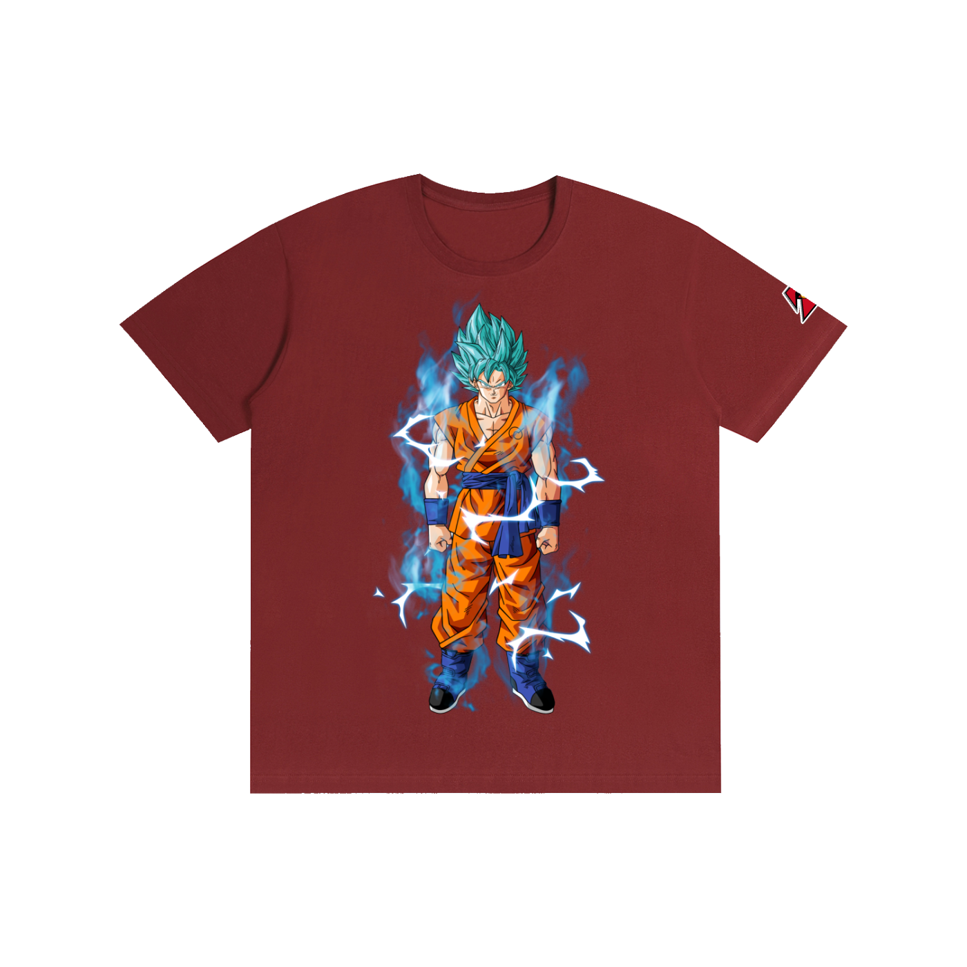 Dragonball Z Goku Super Saiyan Blue Pure Cotton Unisex T-Shirt