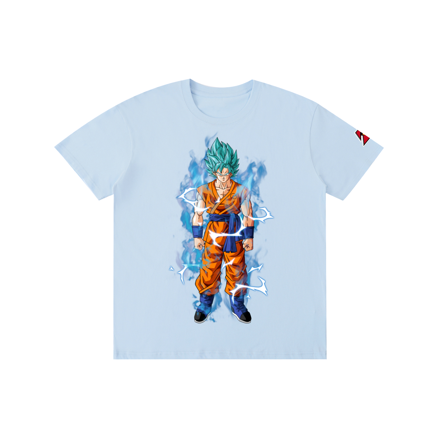 Dragonball Z Goku Super Saiyan Blue Pure Cotton Unisex T-Shirt