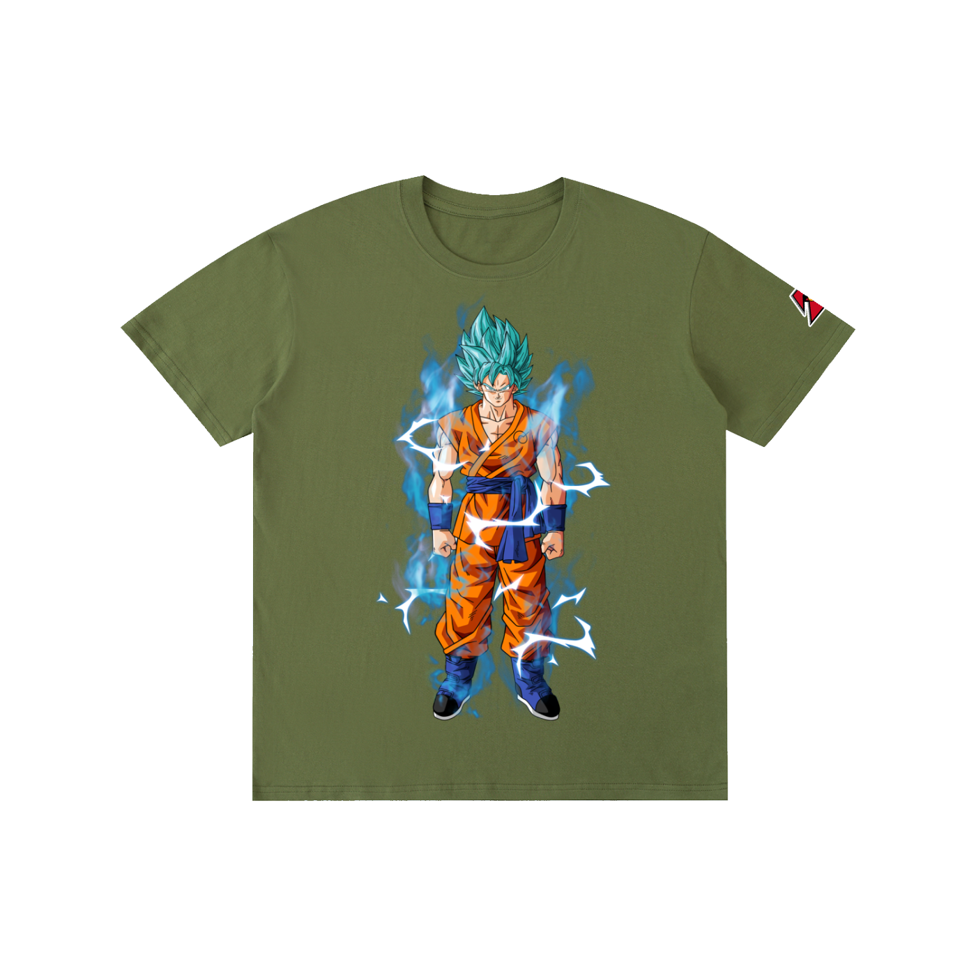 Dragonball Z Goku Super Saiyan Blue Pure Cotton Unisex T-Shirt